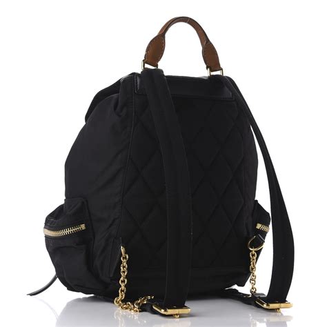 burberry wool backpack black and white|burberry backpack black nylon.